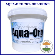 Aqua Org Superior Quality Chlorine Granules 70% for Swimming Pool water treatment 5 Kilos per Pail