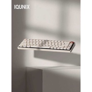IQUNIX Aluminum Factory MG65 Low Axis Mechanical Keyboard Wireless Bluetooth Portable Office Tablet 