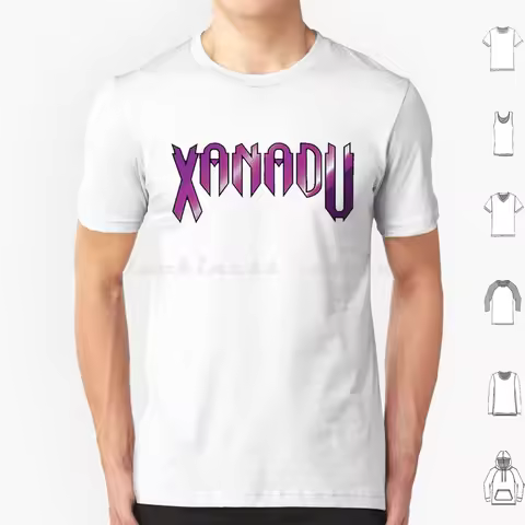 Violet Xanadu Olivia Newton John T Shirt Big Size 100% Cotton Physical 80s Musical Onj Music 70s Two