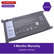 WDX0R 5000 5378 15MF FW8KR Dell WDXOR for PRO-1508T Laptop 7460 Inspiron 5368 Battery 7000 T2JX4 736