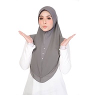 TUDUNG SAOK/SARUNG FBLUS CLURS CHIFFON SIZE XL (BERDAGU)