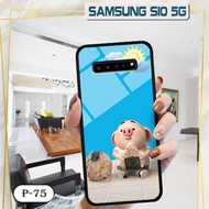 Samsung Galaxy S10 5G 3D glass case - cute image