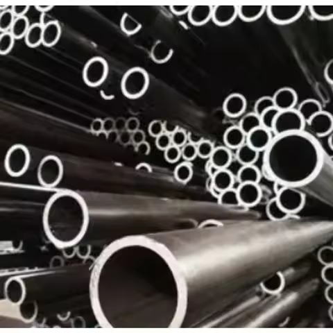 Gcr15 bearing steel hollow tube High frequency quenched chrome plated hard seamless steel pipes
