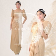 Modern filipiniana second sponsor dress mother dress ninang dress women dress mother dress