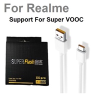 For Realme Type C Cable 4A Super VOOC Flash Charge Type-C Cables Fast Charging Super VOOC Type-C Cab