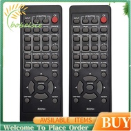 2 Pack Remote Control R025H Black ABS for Hitachi Projector CP-X5555 CP-X5550 CP-WX5505 CP-EW5001WN 