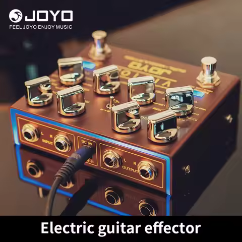 JOYO R-09 VISION Modulation Multi Effects Guitar Pedal, Independent SPEED/RATE/CONTROL/DEPTH/MIX Fun