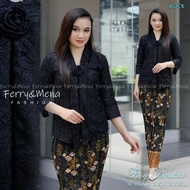 KEBAYA  FLOY  BROKAT ELEGANT MODERN 2024 ATASAN BAJU BROKAT TERBARU CANTIK  UNTUK PESTA WISUDA