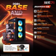 iHAVECPU คอมประกอบ JBSAMDD4-38 RYZEN 5 5600G / ONBOARD / B550 / 16GB DDR4 3200MHz (SKU-240720991)