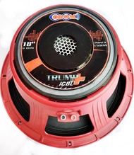 (ใช้โค้ดลดอีก10%) OBOM TRUMP18PLUS ดอกลำโพง 18 นิ้ว 1500W ราคาต่อ 1 ดอก TRUMP-18PLUS TRUMP 18PLUS (