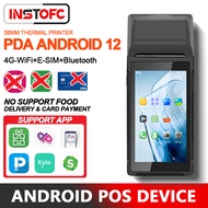 Handheld PDA Terminal Android 12 POS Device 2+16GB Receipt Printer Loyverse, Mesin Top Up