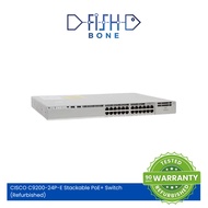 CISCO C9200-24P-E Stackable PoE+ Switch (Refurbished)