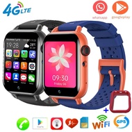 4G Kids Smart Watch GPS WIFI Video Call SOS Phone Android 9 Google Play New Smartwatch Heart Rate Tracker Location For Children