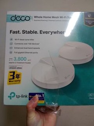 TP-Link AC1300 Whole-Home Wi-Fi Mesh Router Deco M5 (2件裝)  全新