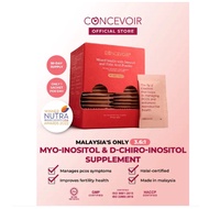 CONCEVOIR Myo-Inositol & D-Chiro-Inositol Supplement (3g x 30days) | PCOS | Fertility | Hormonal Imb