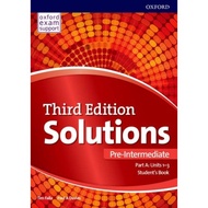 [100% Original Books] - Solutions: Pre-Intermediate: Student's Book A Units 1-3 by Tim Falla (UK edi