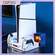 [Cilify.sg] Cooling Station RGB Light Controller Charging Base for PlayStation5 Slim Console