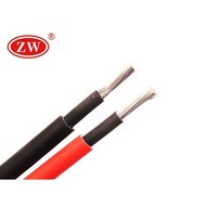 Risin 1meter TUV UL Approved Electrical PV DC 2pfg 1169 PV1-F 1X4mm2 Solar Cable Wires Adaption
