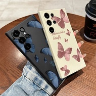 Retro Butterfly Silicone Phone Case for Huawei Nova 7i 3i 4e Y70 Y71 Y72 Y7A Y9S Y9 Prime 2019 Soft 