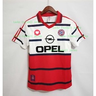 1998-00 Bayern Munich Away Retro Soccer Jersey Football Jersey