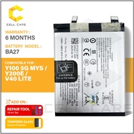 Battery For Vivo Y100 5G Mys / V40 Lite Ba27 (5000Mah)