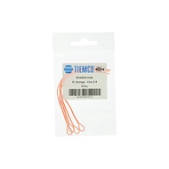 TIEMCO Braided Loop #2-4 FL Orange