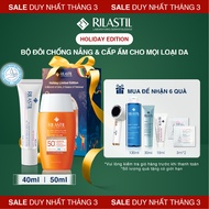 SUN SYSTEM WATER TOUCH SUNSCREEN DUO & AQUA INTENSE GEL 72H GEL_CREAM 40MLRILASTIL FOR ALL SKIN TYPE