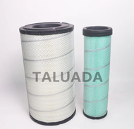TALUADA อะไหล่รถขุดของแท้ EC210D EC240BLC EC290B วอลโว่ตัวกรองอากาศ E336D2 XCMG XE215C E215D ตัวกรอง