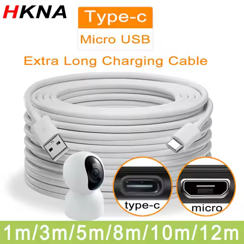 3m/5m/8m/10m Extra Long Type C Fast Charging Cable for Samsung Xiaomi Huawei Redmi Mobile Phones Ext
