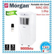 Morgan Portable Air Conditioner Penghawa Dingin Mudah Alih MAC-091 / Midea 1.0HP Portable Air cond MPH-09CRN1