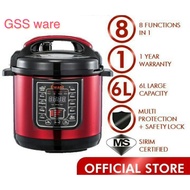 GSS ware Ewant Smart Electric Pressure Cooker 6L & 8L [ 12 IN 1 MULTI- FUNCTIONAL]with curry chicken
