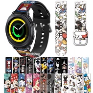 Printed Camouflage Silicone Strap fashion trend Band For Samsung Gear Sport