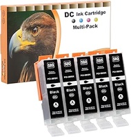 D&C 5 x Black Printer Cartridges Compatible with Canon PGI-580 XXL Replacement for Canon Pixma TR755
