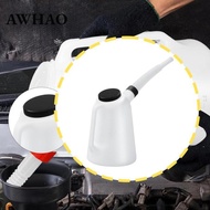 [AWHAO] Automotive Oil Dispenser Oil Jug Portable Dustproof Long Spout Oil Dispenser Jug