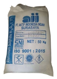 Aluminium Sulphate Powder " aii " - Tawas Powder 2 Sak 50 KG  