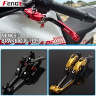 NEW 5D Brake Clutch Levers For For YAMAHA YZF R15M 2022 R15 V4 Motorcycle CNC Folding Handles Brakes