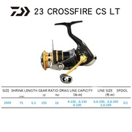 DAIWA CROSSFIRE Spinning รอกตกปลาดั้งเดิมC/xh/cxh 2500/3000/4000/6000รอกตกปลาอัตราส่วนเกียร์แข็งกำลั