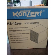 konzert subwoofer ks12sub