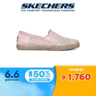 Skechers สเก็ตเชอร์ส รองเท้า ผู้หญิง BOBS Flexpadrille Shoes - 66666281-PNK