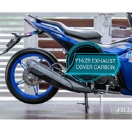 Y16ZR Y16 ZR protector exhaust cover carbon cover ekzos carbon A+