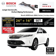 Bosch Wiper for Toyota Harrier 2013-2020 [XU60] 26" + 16" SET