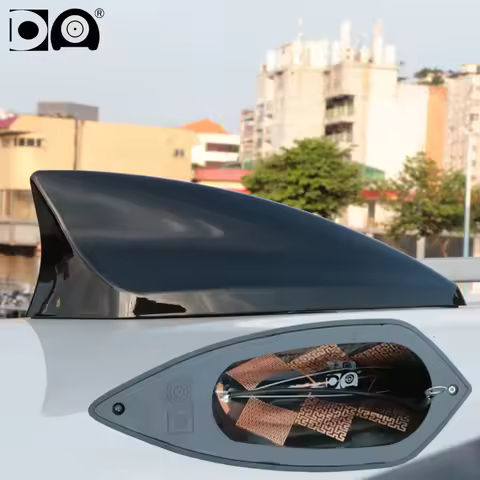 Universal 5D Shark Fin Antenna Auto Car Radio Aerials Receiver FM AM Suitable for Renault Clio I II 