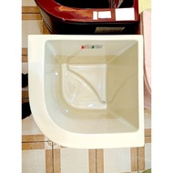 Alco - Bak Air Mandi Sudut Luxury Fiber Glass 220 Liter 220 Ltr Ivory