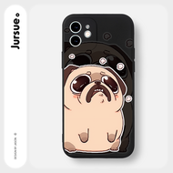 เคสโทรศัพท์นิ่มกันกระแทกสวยงามตลกๆน่ารักเป็นคู่สำหรับ iPhone 15 14 13 12 11 Pro Max SE 2020 X XR XS 8 7 Plus HFF3726 HFF3725