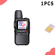 （แจกSIMบัตร）วิทยุสื่อสารใส่ซิม POC Motorola T68 พร้อมซิมฟรีรายปี ฟรีเซฟเวิร์ ตลอดการใช้งาน