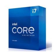 適用PC 英特爾Intel 11代 酷睿 i7-11700K 盒裝/  CPU  ~議價