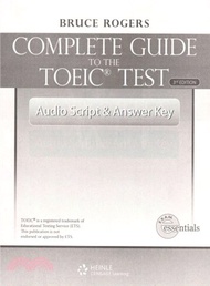 Complete Guide to the TOEIC Test ─ Audio Script & Answer Key