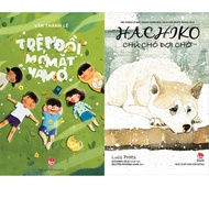 Good Children's Book Combo: Hachiko - The Waiting Dog + On the Hill, Open Your Eyes and Dream (golde