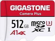Gigastone 512GB Micro SD Card, Camera Plus, GoPro, Action Camera, Sports Camera, A1 Run App for Smar