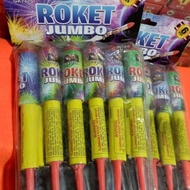 1 pack 6 SES DOR ROKET JUMBO JUPITER YUPITER kembang api petasan